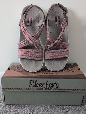 Skechers Strappy Comfort Sandals - SIZE 9 |EUR 39 | Activewear Outdoor Flexible